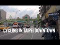 🇹🇼 Cycling In Taipei - Shuanglian Station To Zhongshan Station 4K 🚲