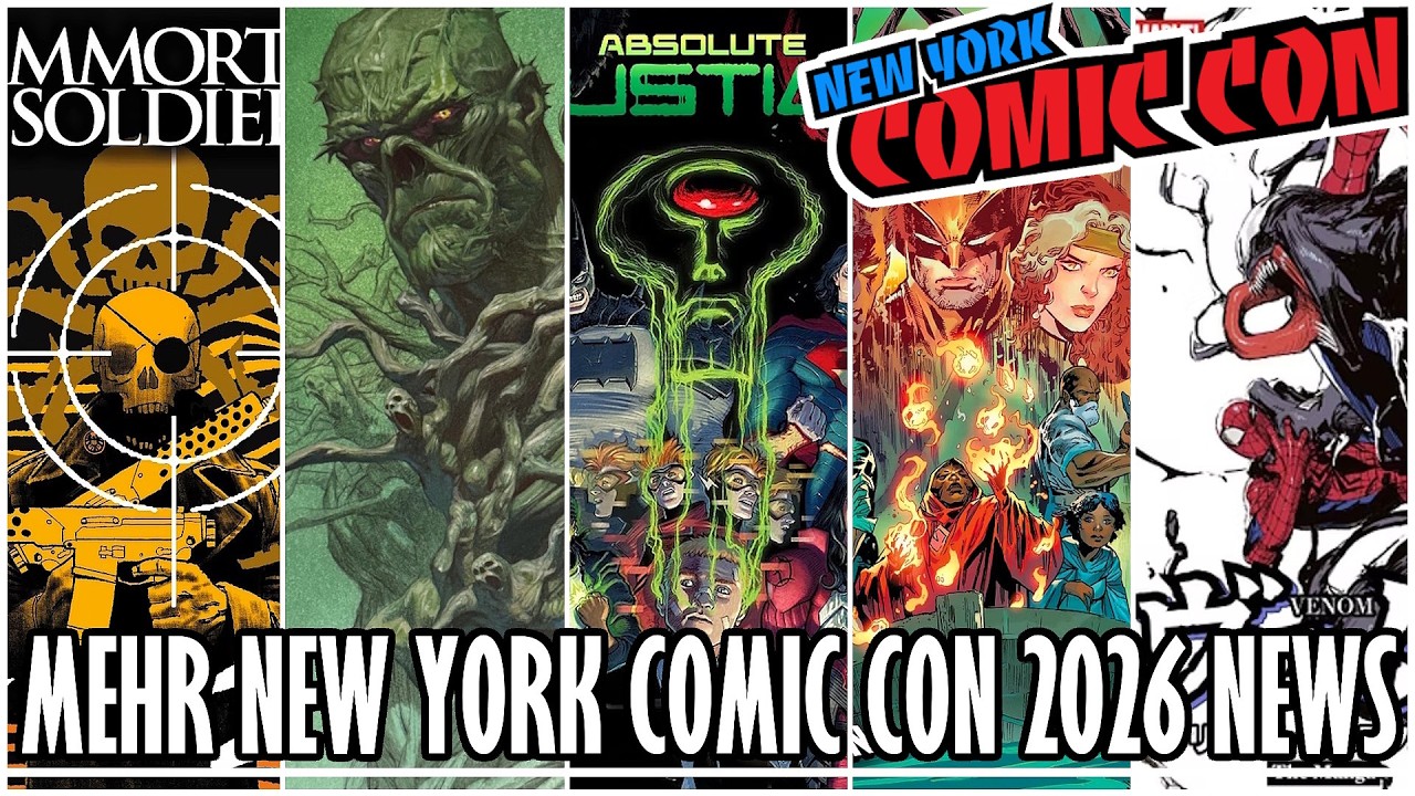 Das erste ABSOLUTE EVENT & Marvels Angriff auf dem Manga-Markt - NEW YORK COMIC CON 2026 News!