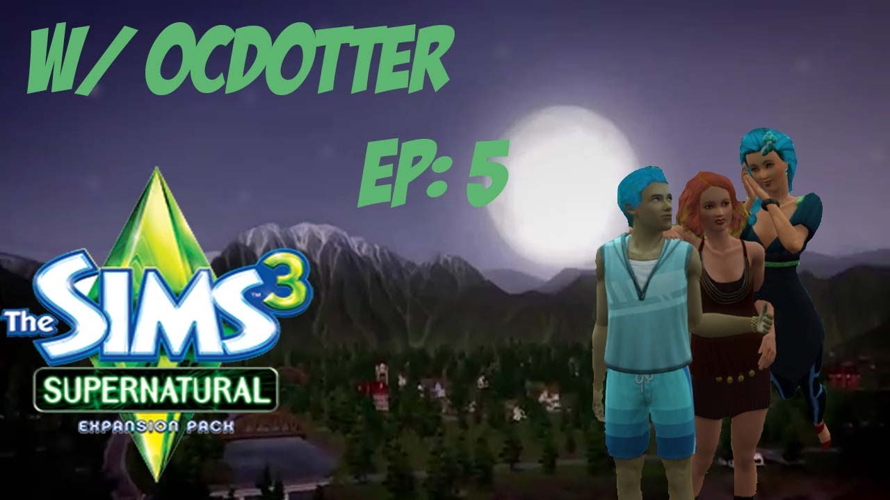 Sims 3 Supernatural Ep: 5 "REPO MAN & ALIENS!"