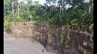 Erosión en San Sebastián del Coca, Caminata en la rivera del rio Coca