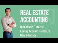 Quickbooks Tutorial - Adding Accounts in QBO's New Interface