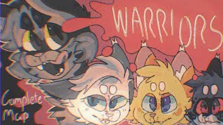 WARRIORS a complete the broken code au warriors cats MAP!