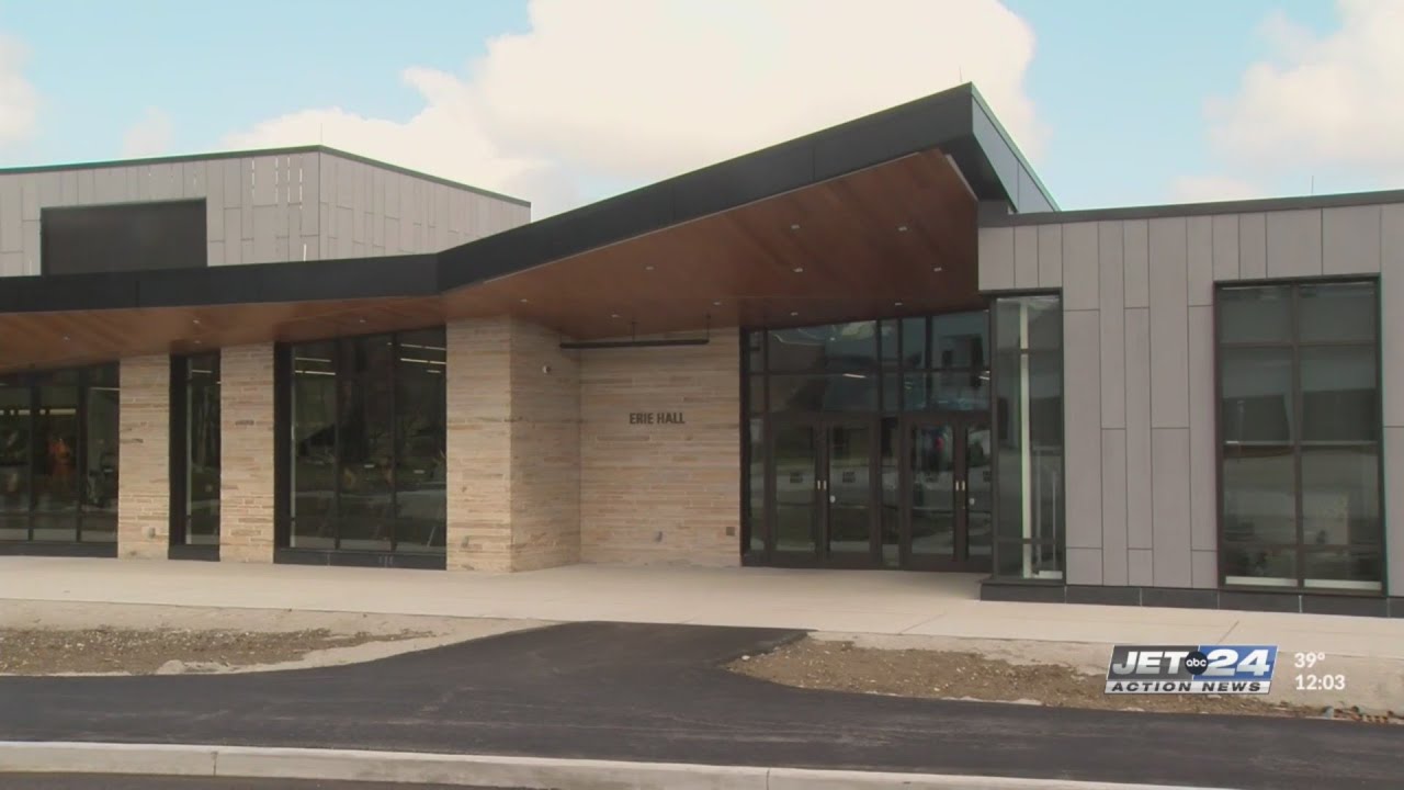 Penn State Behrend dedicates new $28 million Erie Hall building - YouTube