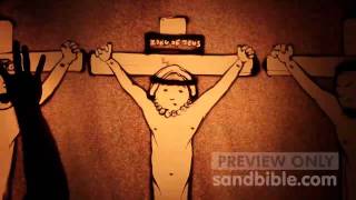 Easter Sand Animation III - Jesus Crucified - Luke 23 - Sand Bible
