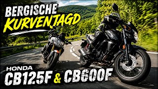 Auf Bergischer Chilliger Kurven Tour/Blecher usw/Honda CB125F&CB600F mit @derMarioM