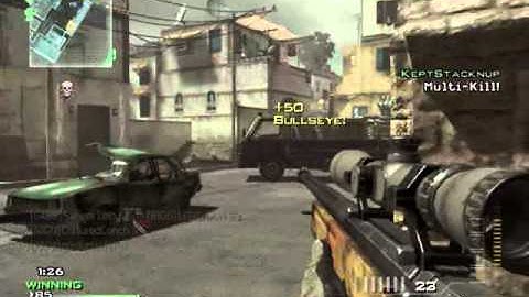 MW3 TK across the map (Sea Town)
