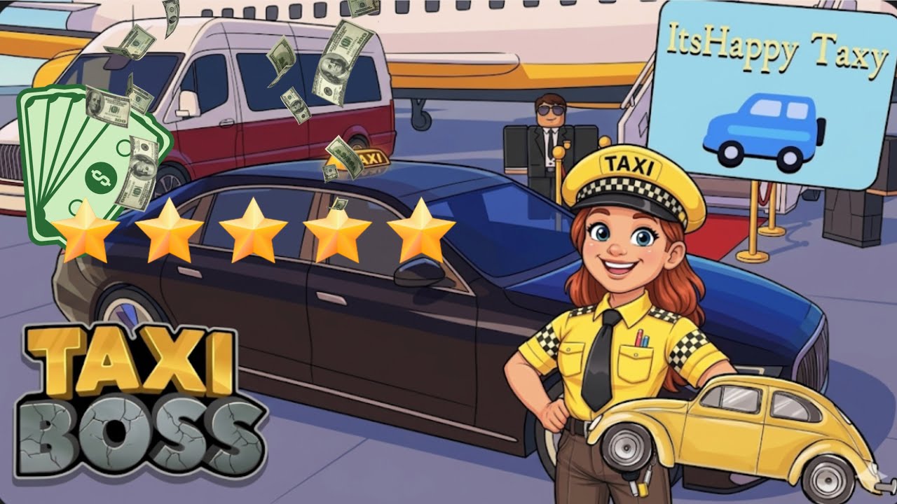 I Became The Best Taxi Drive In Roblox!!!