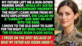 My Sister Called Me a Liability the Night I Came Home From Overseas — Then I Found Dad's Hidden S...