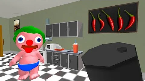 Clown Baby Neighbor (Level 4)