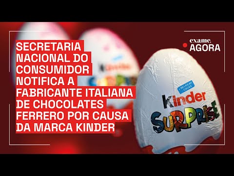 Governo notifica marca de chocolates Kinder no Brasil