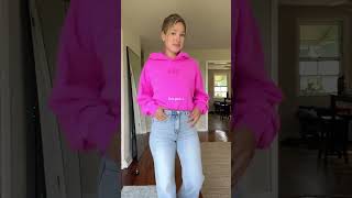 The prettiest pink 💗 sized up to a medium for looser fit! #gap #gaphoodie #hoodie #hoodies