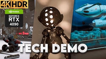 Atomic Heart - RTX | Tech Demo | NVIDIA RTX Unreal Engine | 4K HDR (RTX 4090M)
