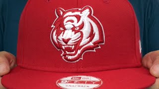 Bengals 'TEAM-BASIC SNAPBACK' Red-White Hat by New Era