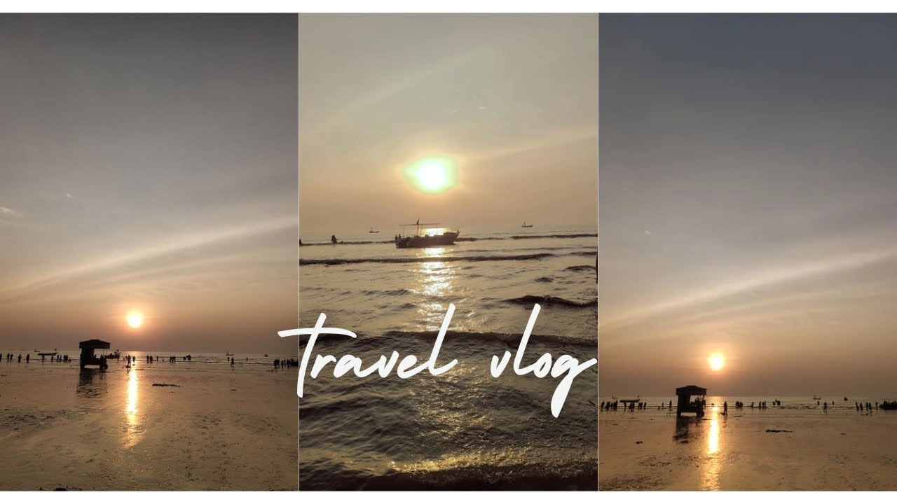 kalamb beach vlog🌊🌞[(हम घूमने गए थे कलंब बीच)]#new #beachvibes #vasai ...