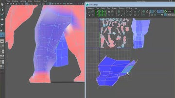 Character UV Map Maya Part4