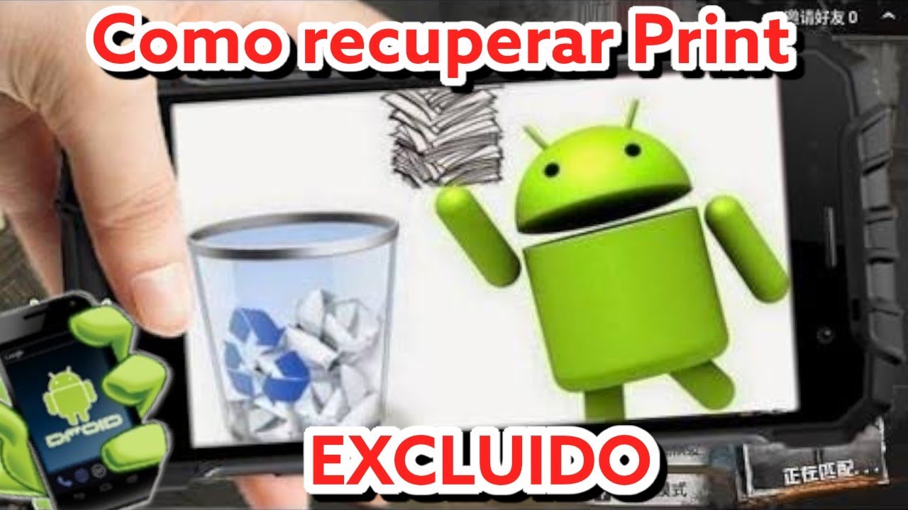 Como RECUPERAR Print Apagado Do Celular Muito F cil YouTube