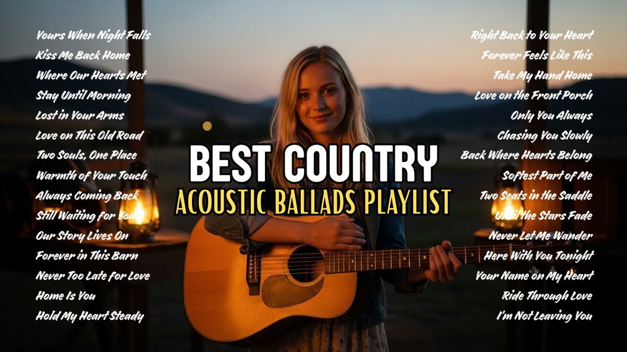 TEARS OF JOY: Acoustic Heartfelt Playlist That Brings Tears of Joy