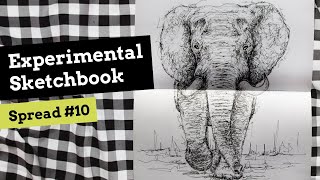 Download lagu Pen and Ink Animals Scribbling Technique Sketchbook Study