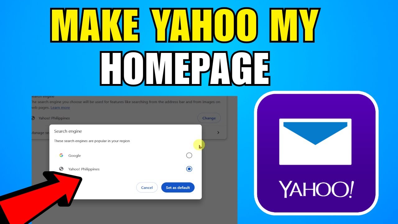 How To Make Yahoo My Homepage In Google Chrome (2026) (Complete Guide ...