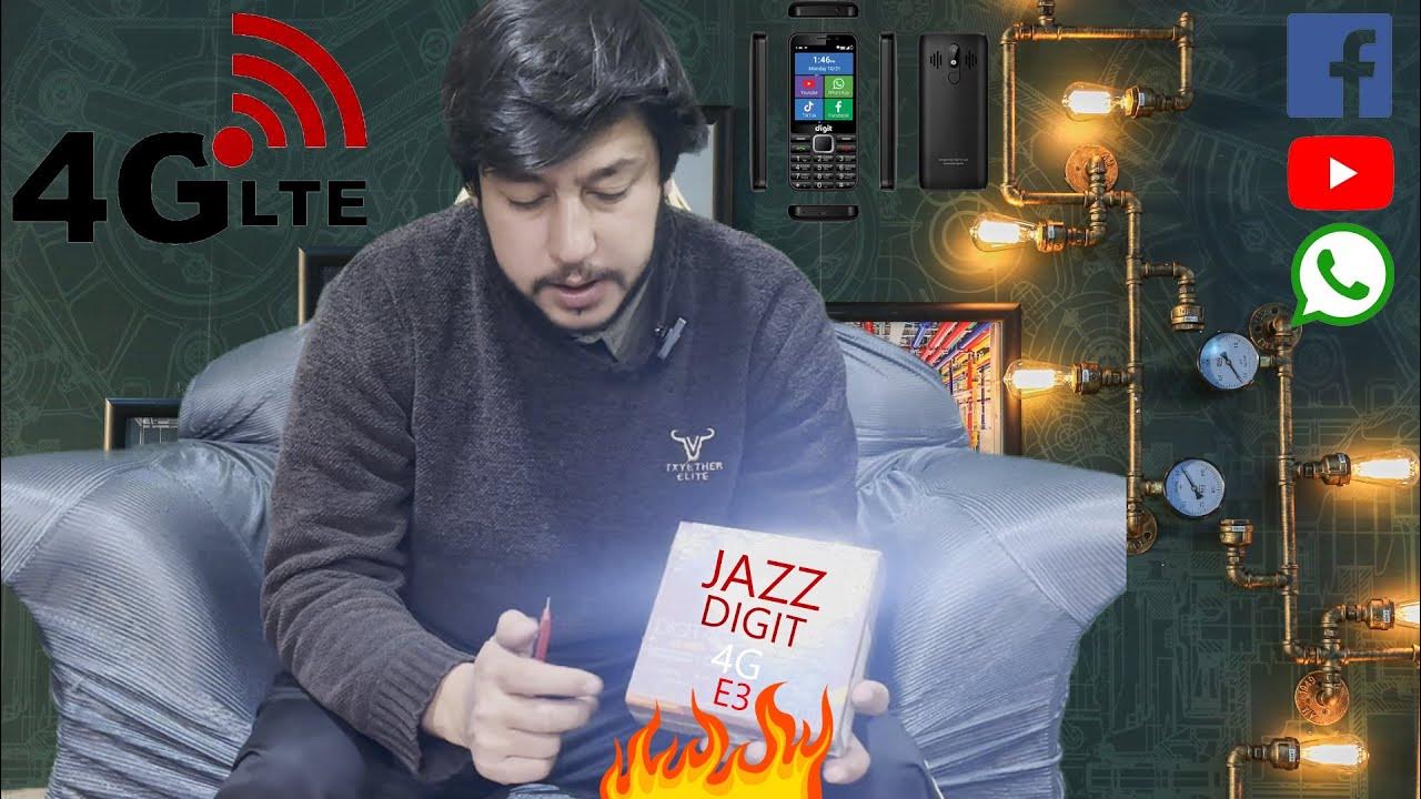 Jazz digit E3 pro price and specs best mobile for non pta YouTube