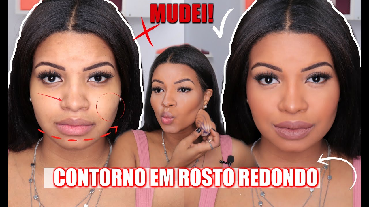 CONTORNO EM ROSTO REDONDO - l PRODUTOS E PINCEIS