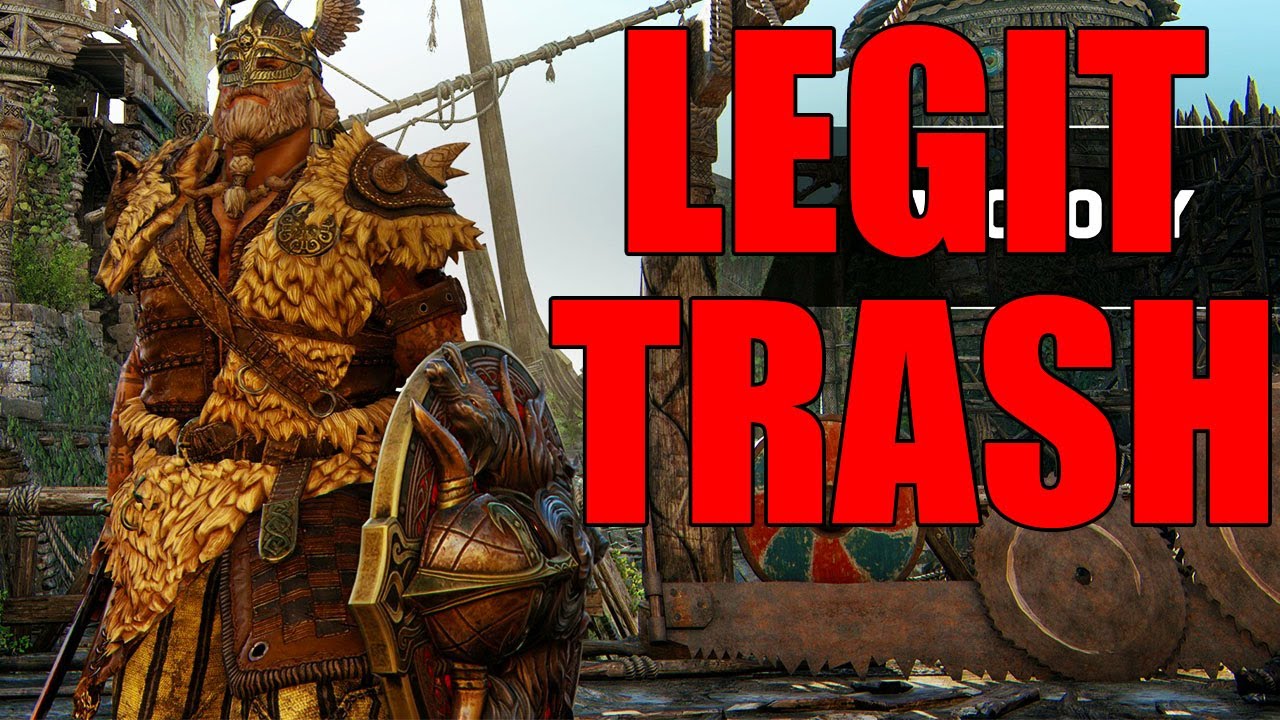 D-tier warlord is truly the sh*ttiest character in the game... | For Honor | Warlord