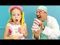 Nastya lost a tooth - funny kids video