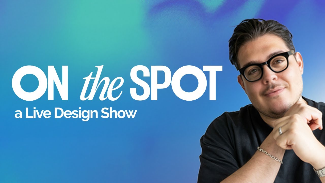 Live Poster Design with Magdiel Lopez | On The Spot