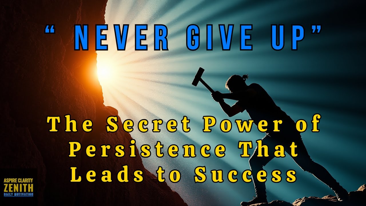 Never Give Up The Secret Power of Persistence That Leads to Success ...