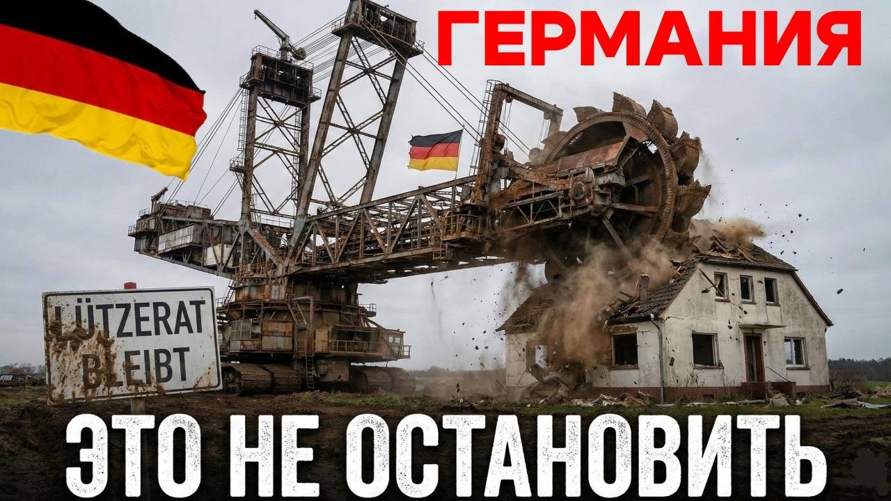 ГЕРМАНИЯ УНИЧТОЖАЕТ собственные ГОРОДА ради грязного УГЛЯ (вас обманывают).