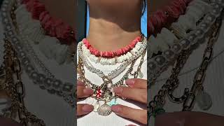 Why wear one necklace when you can wear them all? #Claires #asmr #jewelry #accessories Why wear one necklace when you can wear them all? #Claires #asmr #jewelry #accessories