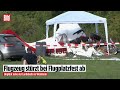 Weinheim: Zwei Tote! Sportflieger stürzt bei Flugshow ab