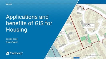 [Webinar] Applications and benefits of GIS for Housing