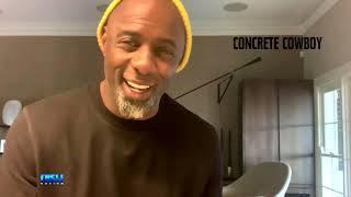 Idris Elba, Method Man, Caleb Mclaughlin Interview Concrete Cowboy