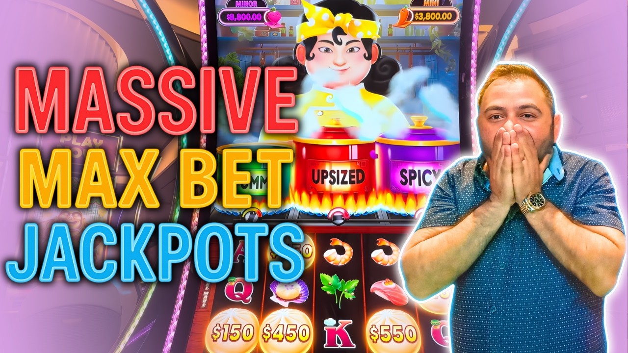 😱 UNBELIEVABLE! $380 FIRST SPIN MASSIVE JACKPOT — AND IT KEPT HITTING on BIG HOT FLAMING POTS!