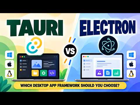 Tauri vs Electron | Which Desktop App Framework Should You Choose? | Uplatz