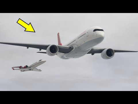 Plane Crash into Big Airplane in GTA 5 (Two Planes Collided)
