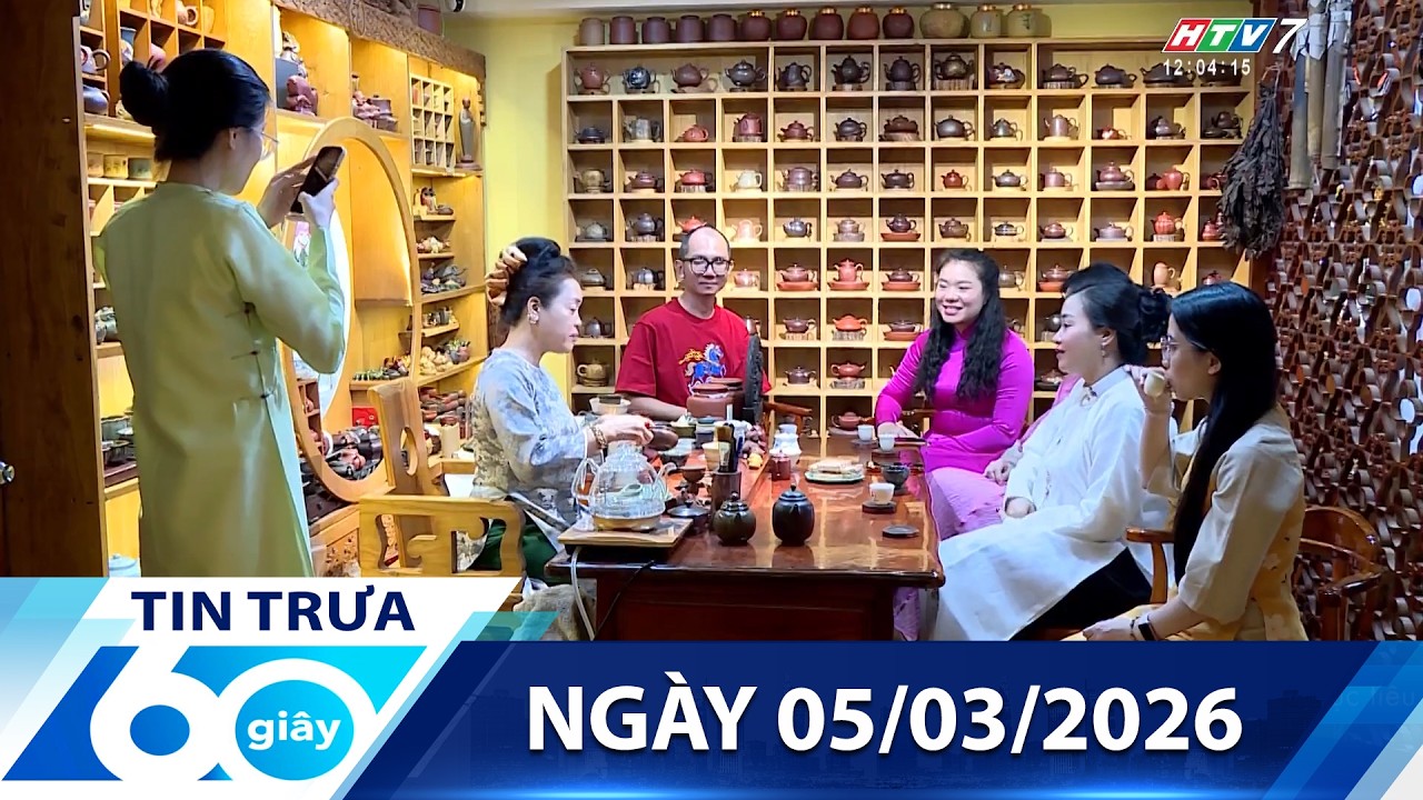 60 Giây Trưa - Ngày 05/03/2026 - HTV Tin Tức Mới Nhất 2026