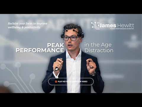 Peak Performance in the Age of Distraction | Reclaim Your Focus with Dr. James Hewitt video thumbnail