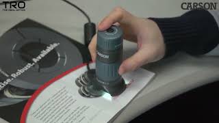 Carson zPix 300 86x-457x USB Digital Microscope | MM-940