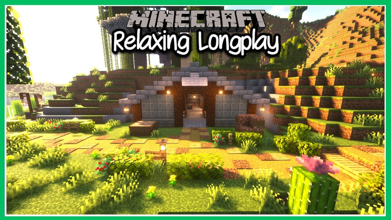 Minecraft Relaxing Longplay - Building a Working Mine! | v1.21.4 (No ...
