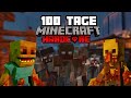 Ich überlebe 100 Tage in einer Zombie und Parasiten Apokalypse in Minecraft - Teil 1