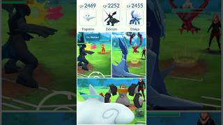 Togekiss 💥 Zekrom ☠️ Dialga 🔥 #pokemongo #pokemon #gbl