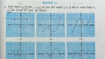 प्रश्नावली 2.1 कक्षा 10 गणित यूपी बोर्ड | class 10 maths ex 2.1 hindi medium  | class 10 maths