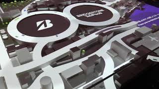【プロジェクションマッピング】Bridgestone Innovation Gallery | T＆DPaaS