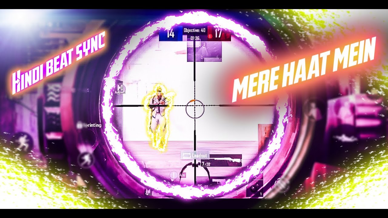 Mere haat mein 😘 || beat sync || pubg montage video || Mr snova rusher