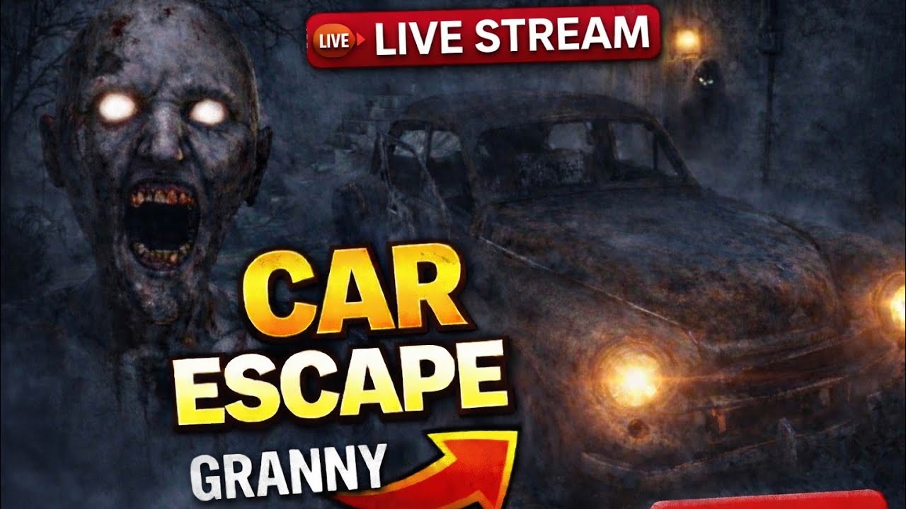 GRANNY CAR ESCAPE 😨