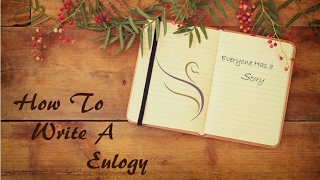 Celebrity How to write a Eulogy Wealth
