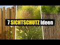 7 Sichtschutzideen für den Garten, um sich schnell zu verstecken!