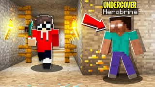 I Pretended To Be HEROBRINE To Scare My Minecraft Friend.. HE FELL FOR IT!